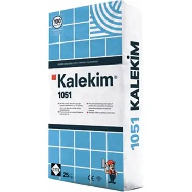 Kalekim 1051 fayans yapıştırıcı ürünü