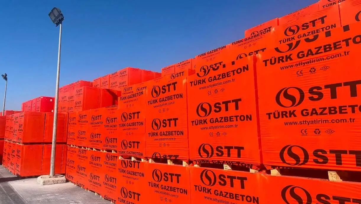 STT gazbeton duvar blokları